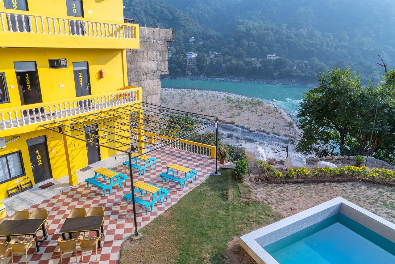 The Hosteller Rishikesh, Tapovan Bagian luar foto