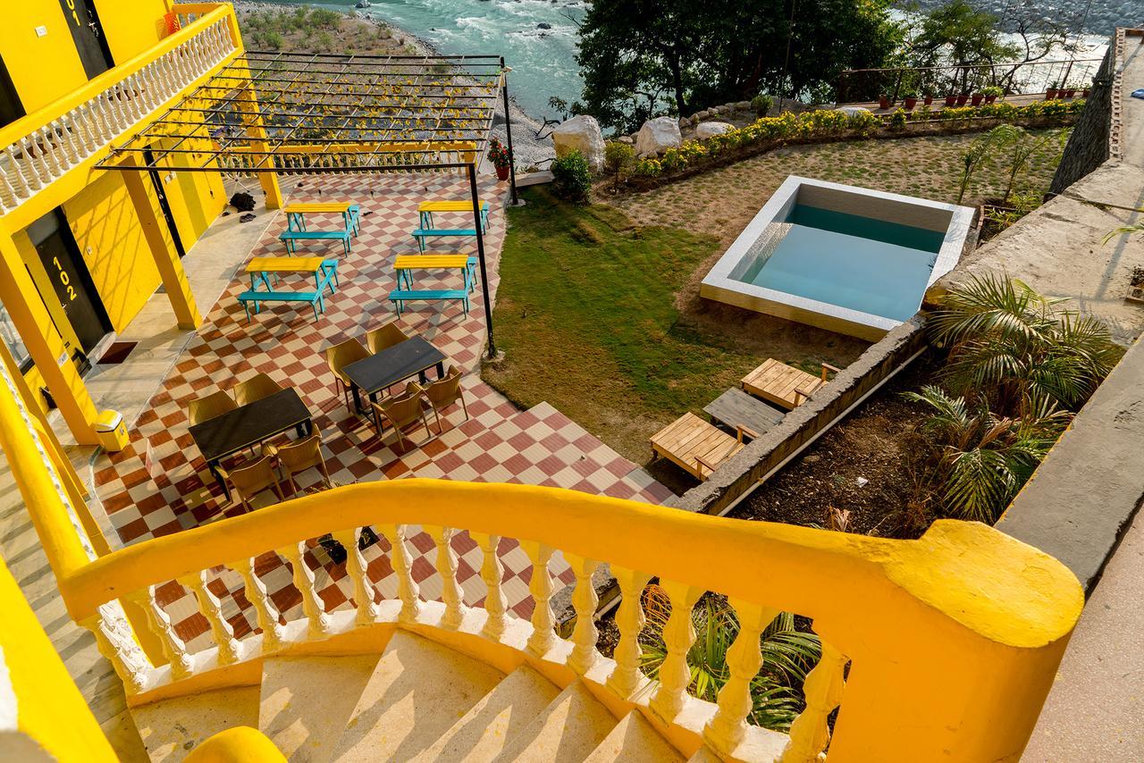 The Hosteller Rishikesh, Tapovan Bagian luar foto