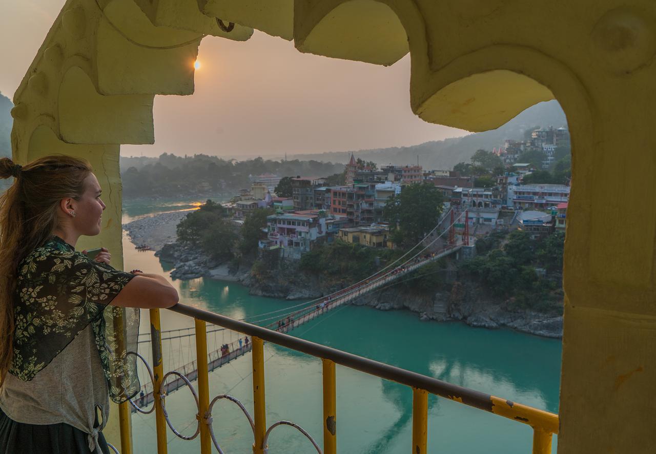 The Hosteller Rishikesh, Tapovan Bagian luar foto