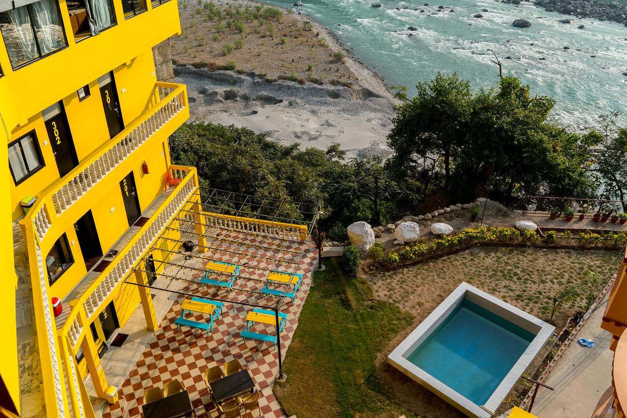 The Hosteller Rishikesh, Tapovan Bagian luar foto