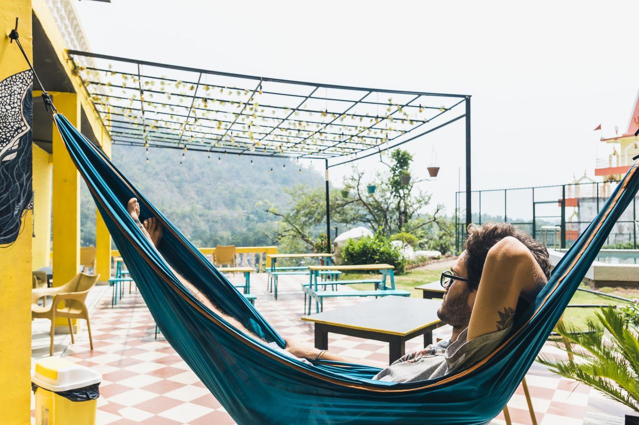 The Hosteller Rishikesh, Tapovan Bagian luar foto