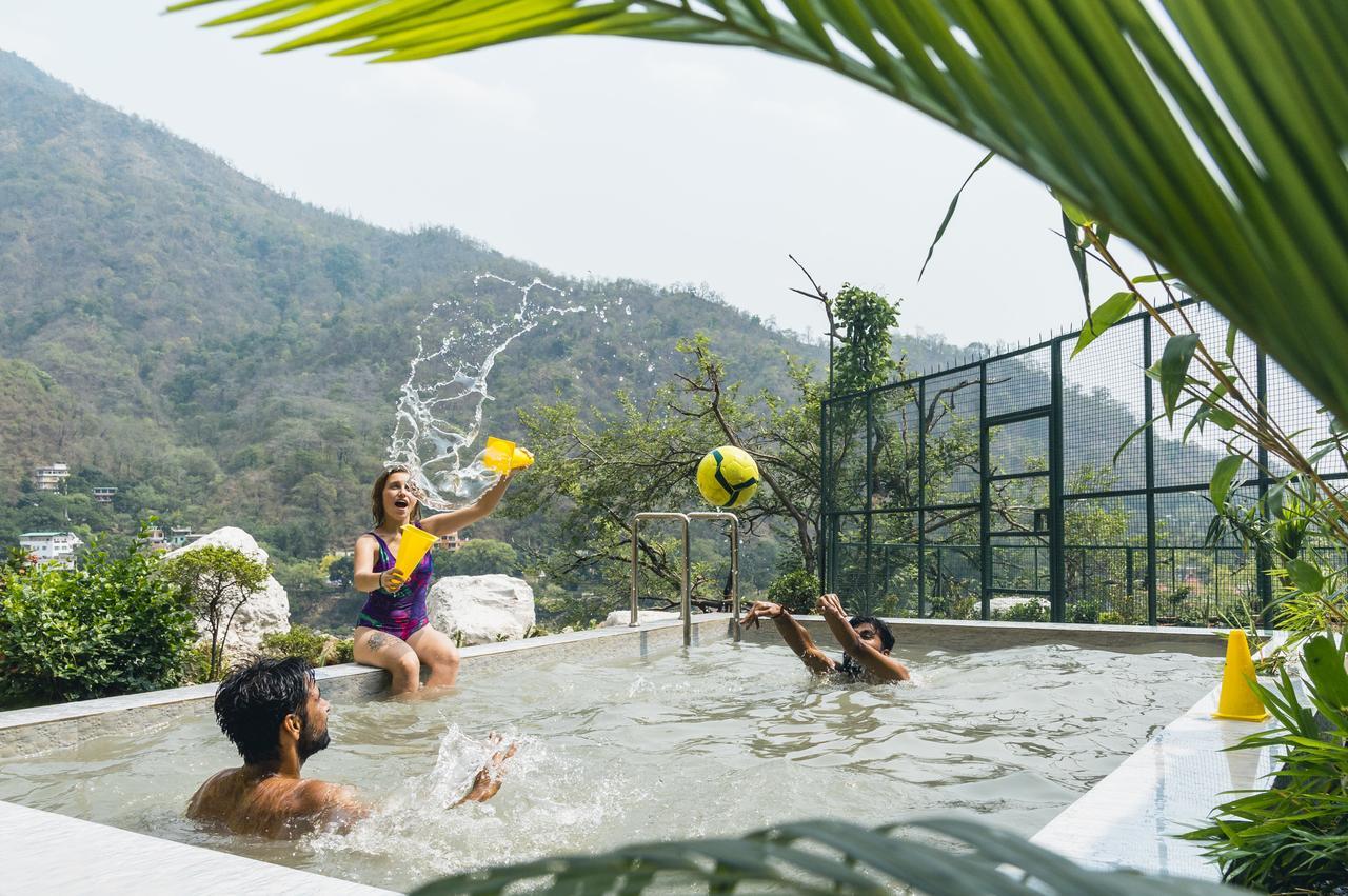The Hosteller Rishikesh, Tapovan Bagian luar foto